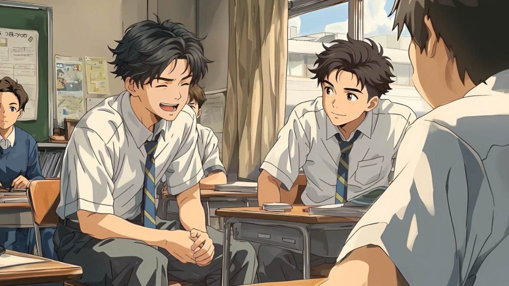 学生時代のシーン